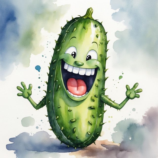 Cover art for Tickle My Pickle 2026 by Adam Nelson, nominated for Best AI Comedic Song