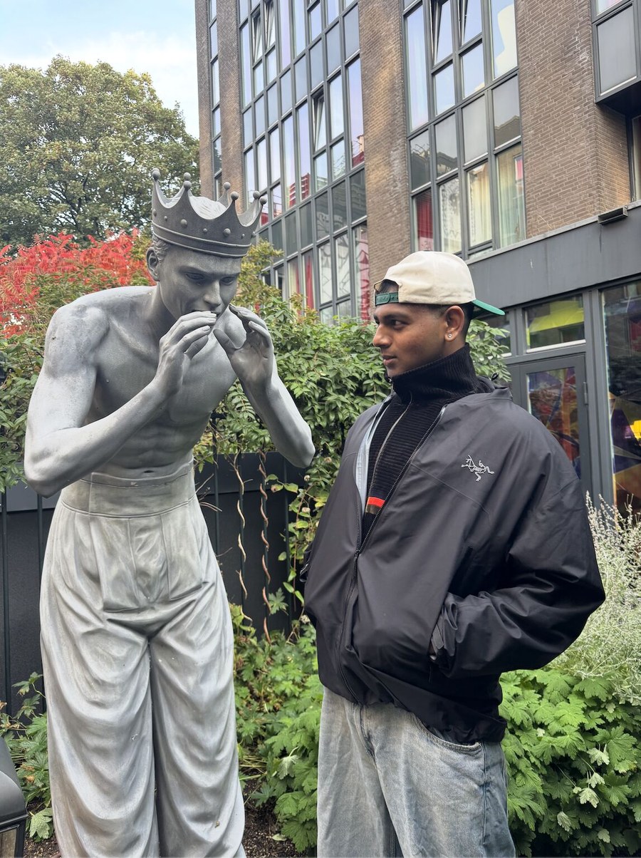 Adi Ranganathan of Cryo Mix in Amsterdam during ADE 2026 week, from his LinkedIn post
