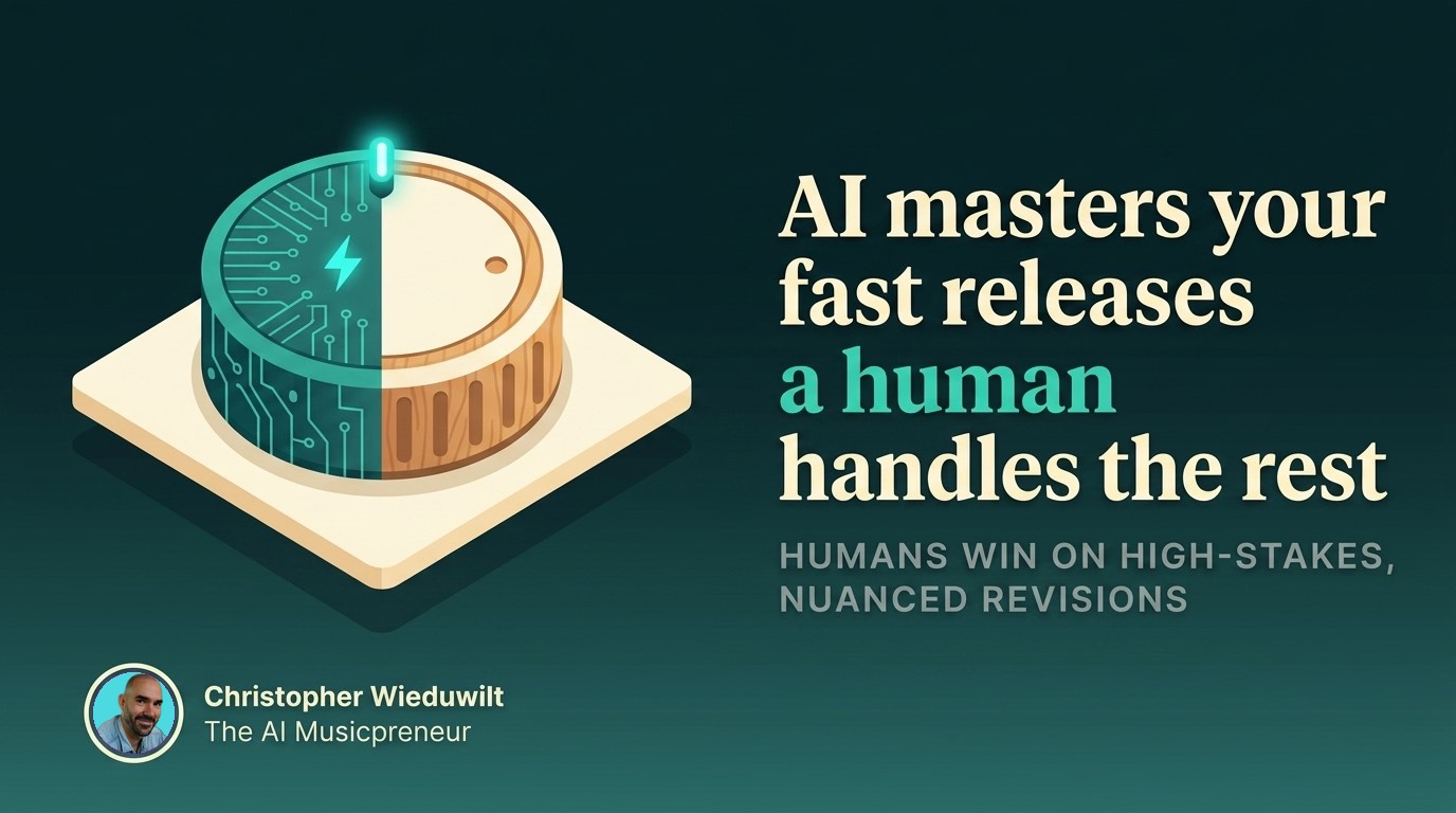 When AI mastering is enough versus when a human engineer is the better call for high-stakes releases.