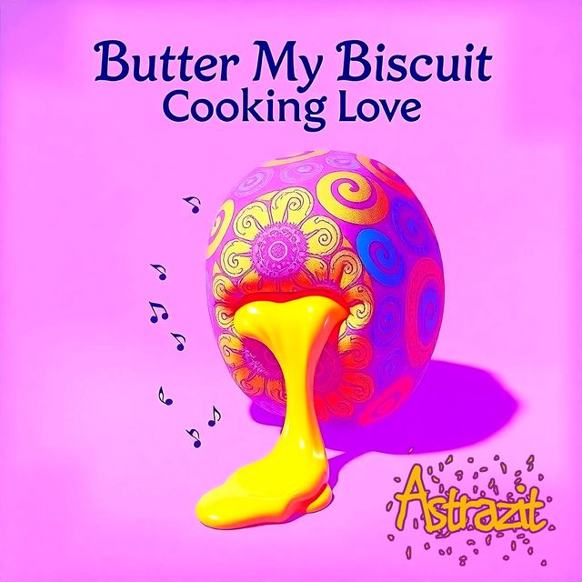 Cover art for Butter My Biscuit (Cooking Love) by Astrazit, nominated for Best AI Comedic Song