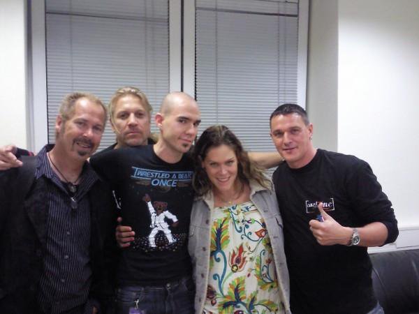 Christopher Wieduwilt at a Beth Hart concert