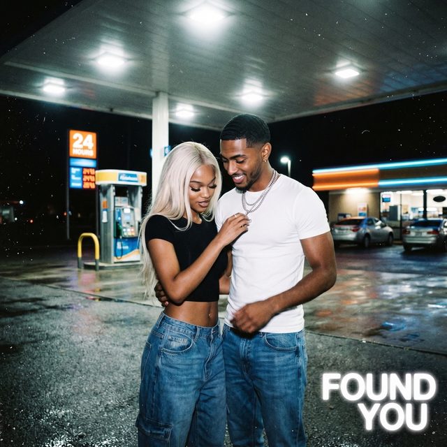 Cover art for Found You (Feat. OfficialSlim) by Bijou Nicole, nominated for Best AI Collab