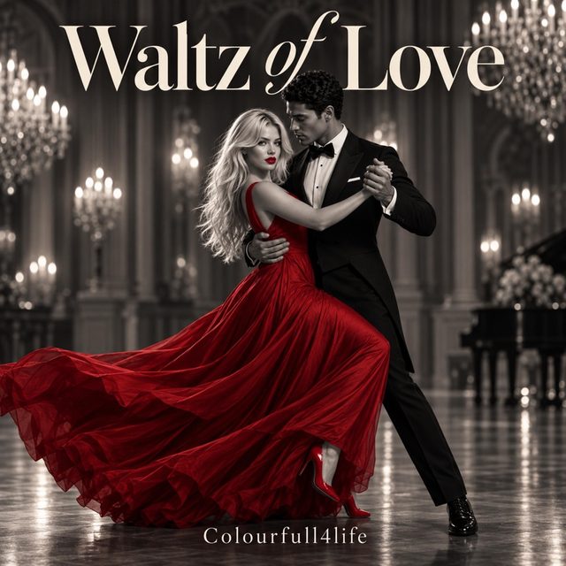 Cover art for Waltz of Love C4L by Colourfull4life, nominated for Best AI International Song