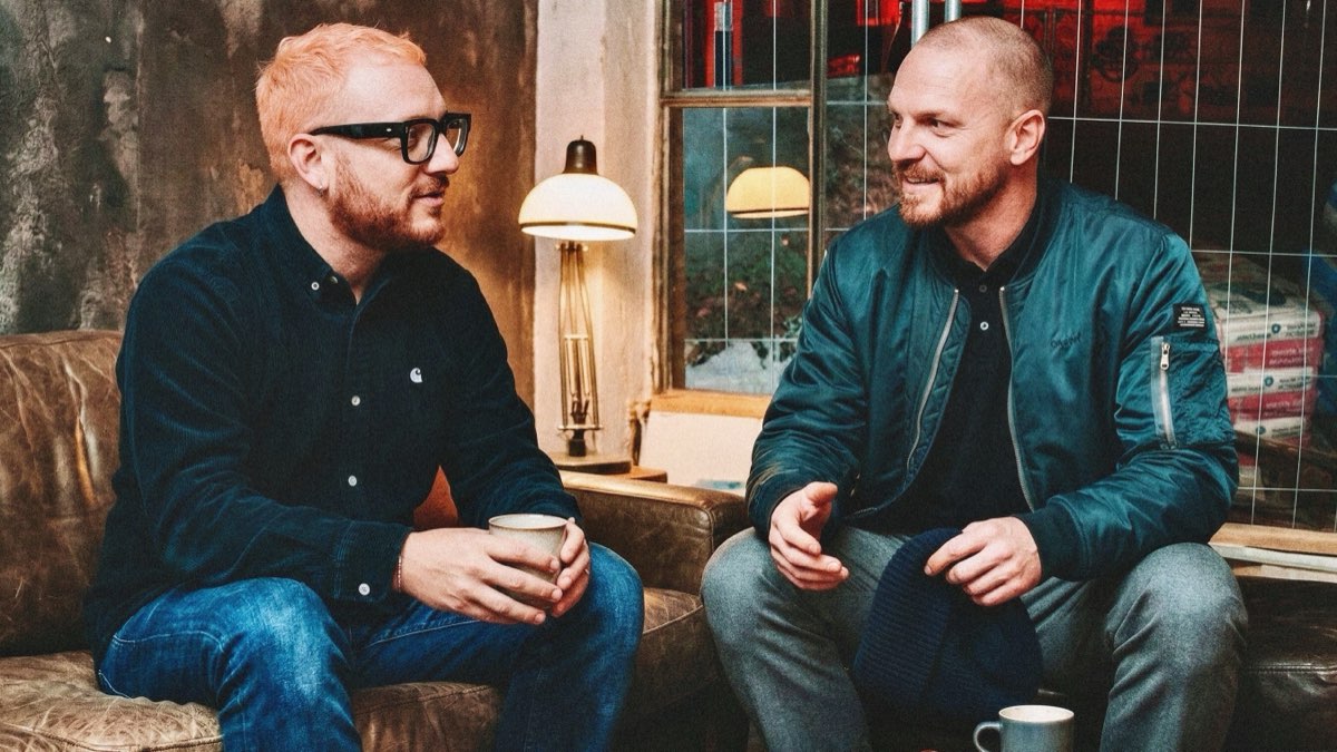 EightSix co-founders Shai Caleb Hirschson and Gordian Gleiss, the Berlin brand-music startup behind Brand Studio