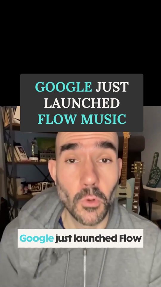 TikTok cover of my Short: Google just launched Flow Music