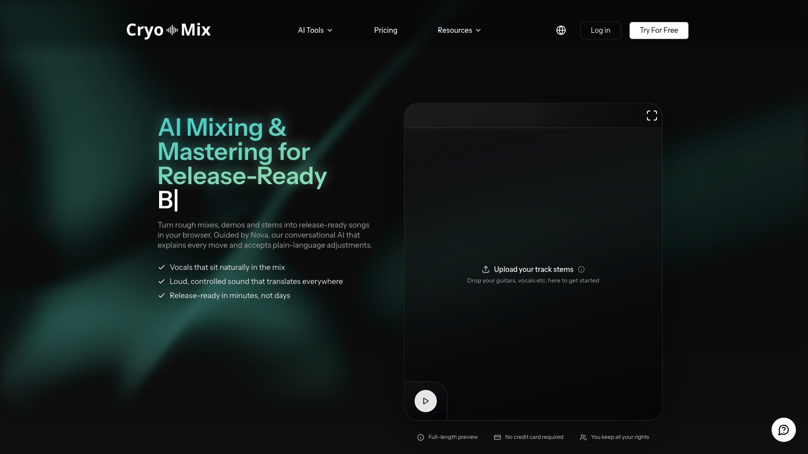 Cryo Mix logo