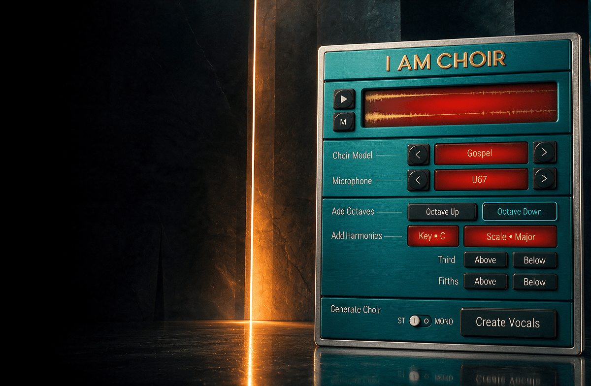 I AM CHOIR logo
