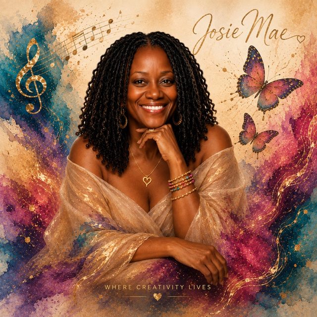 Cover art for Courage to Create by Josie Mae, nominated for Best AI Jazz Song