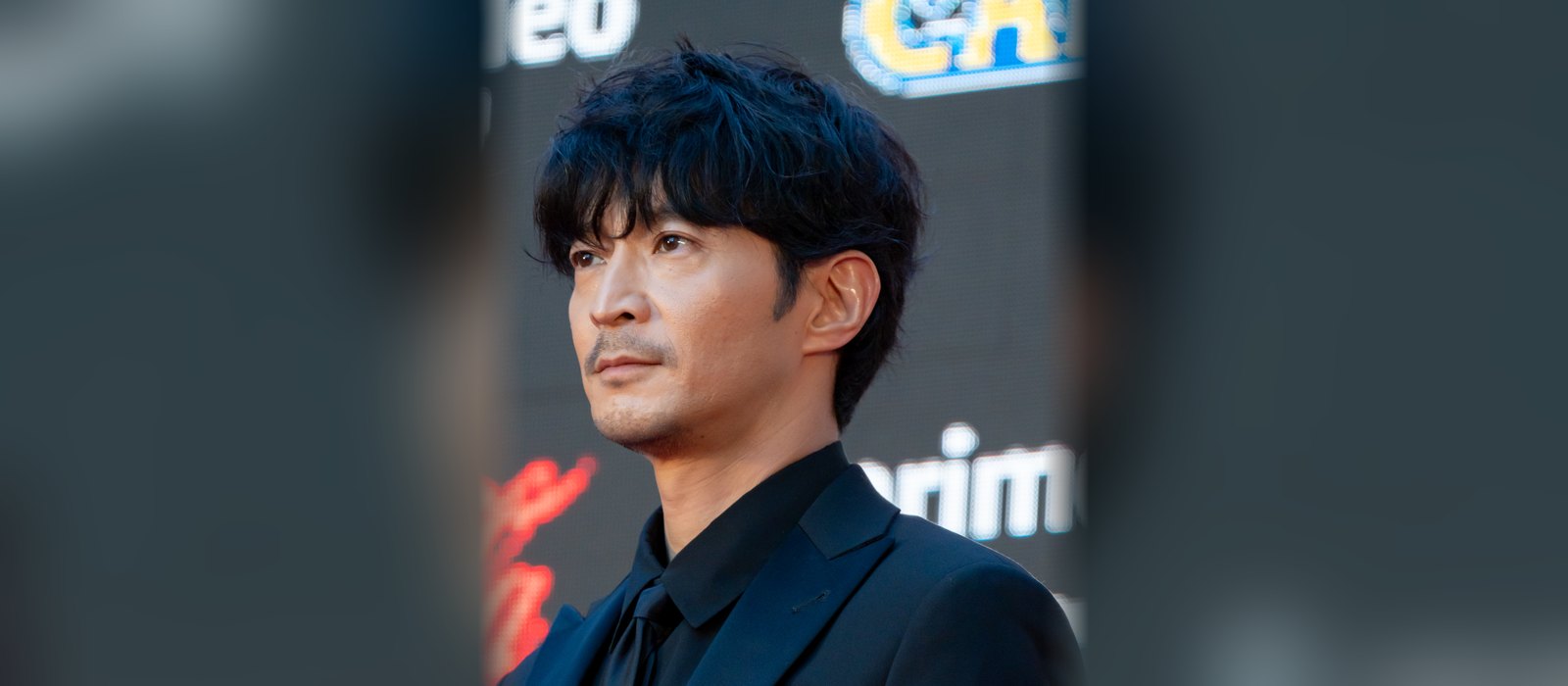 Voice actor Kenjiro Tsuda on the Tokyo International Film Festival red carpet in 2023, the plaintiff in Japan's first AI voice ruling