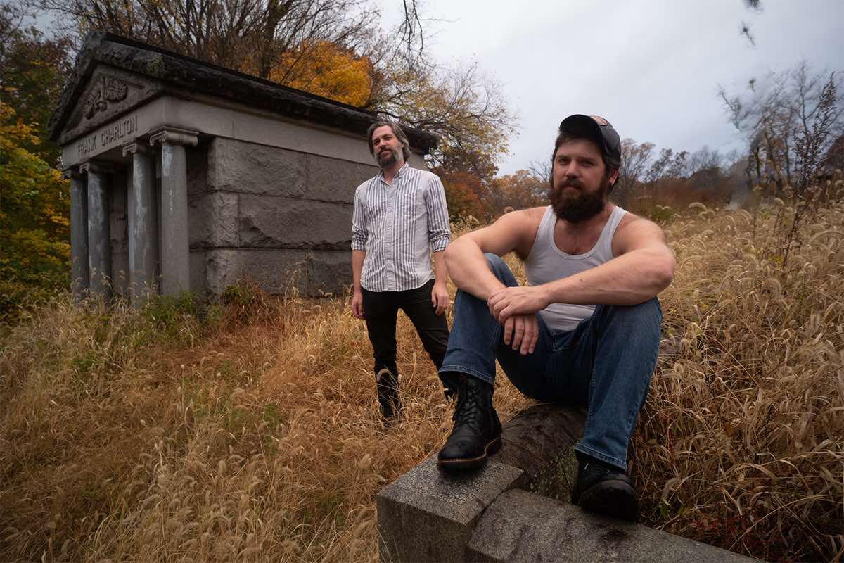 Philadelphia folk duo Makeshift Hammer, whose album was cloned on Spotify by the fake artist Carey Dupont