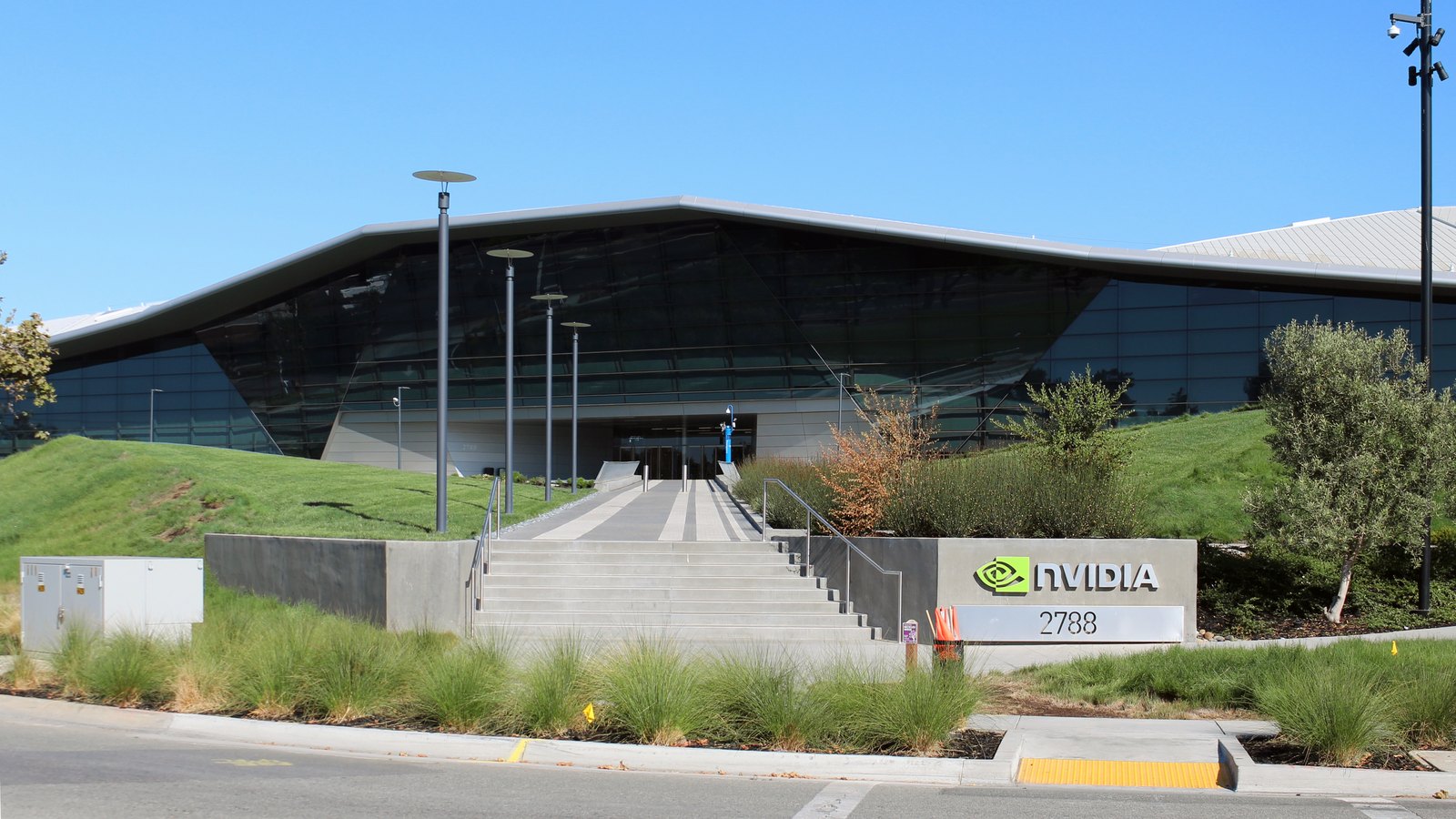 Nvidia's headquarters at 2788 San Tomas Expressway in Santa Clara, the company Jamendo sued again