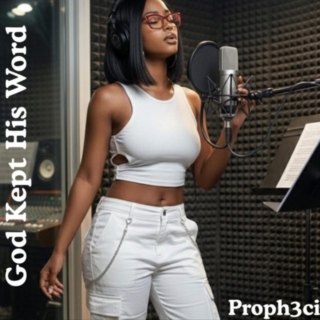Cover art for God Kept His Word by Proph3ci, nominated for Best AI-Assisted Song