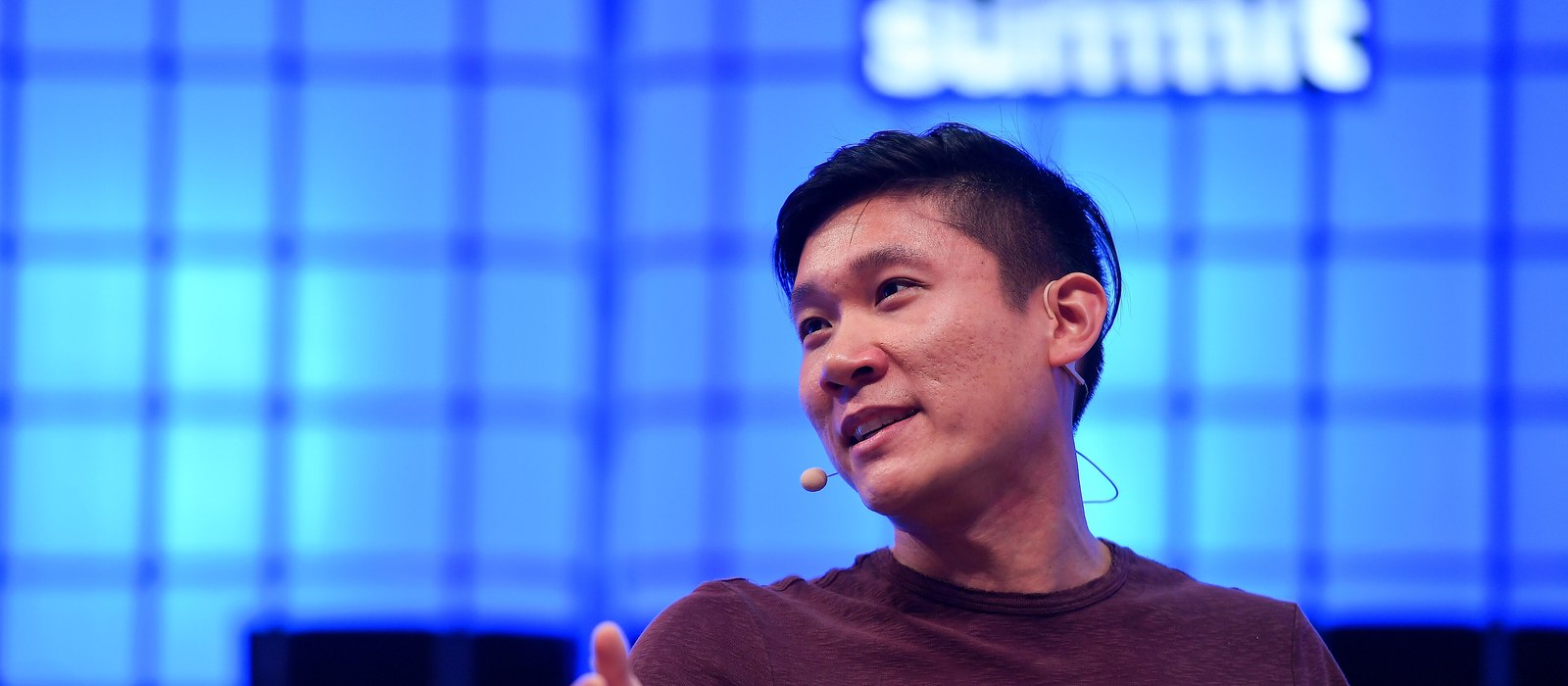 Sam Yam, Patreon co-founder and now head of Creator Product at OpenAI, speaking at Web Summit 2018