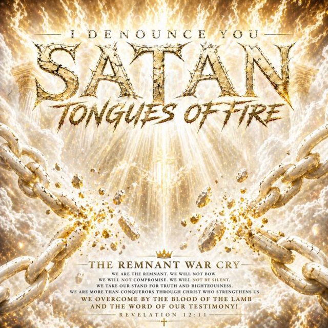 Cover art for I Denounce You Satan by Sheena Taylor, nominated for Best AI Gospel Song