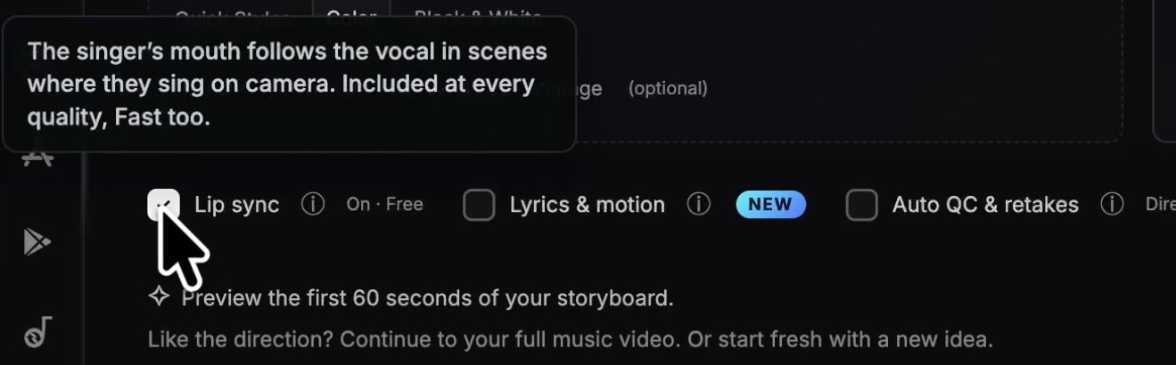 SoundBoost lip sync tooltip saying lip sync is included at every quality, Fast too