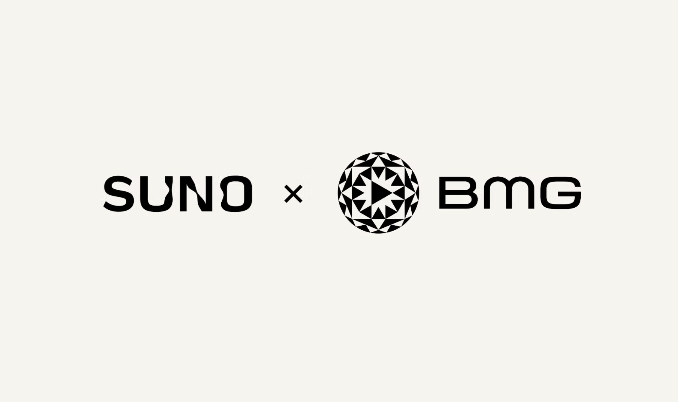 Suno and BMG partnership lockup marking the global licensing deal the two companies announced in August 2026
