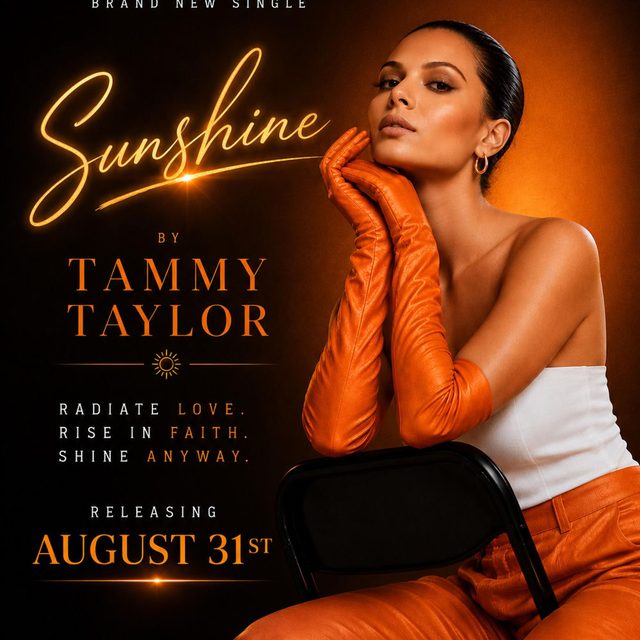 Cover art for Sunshine by Tammy Taylor, nominated for Best AI Jazz Song