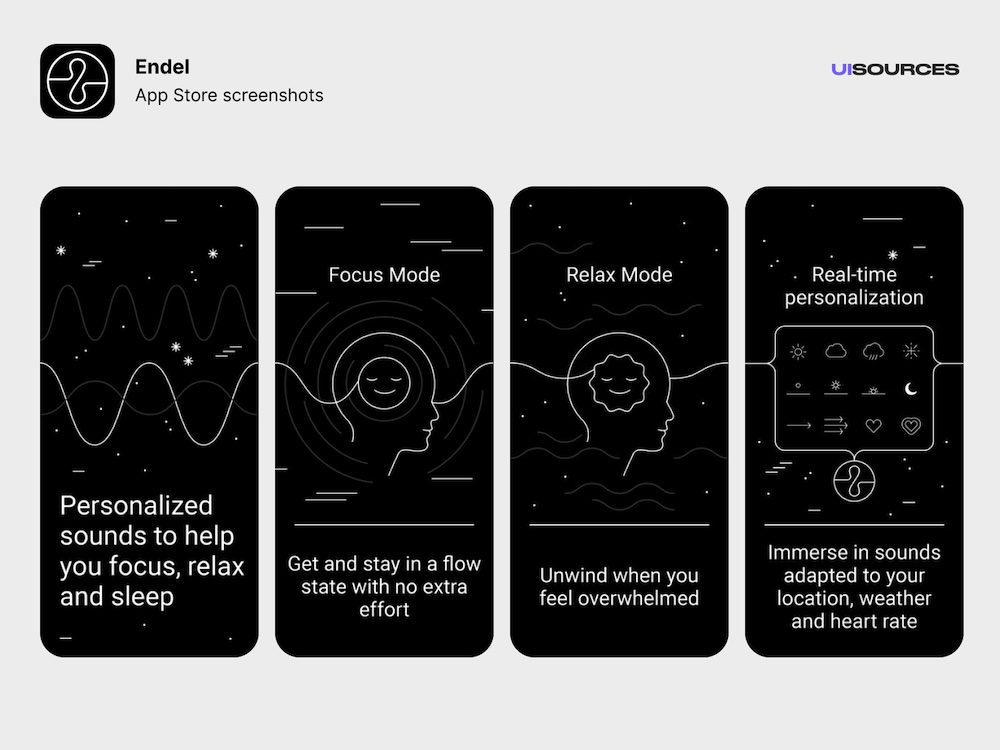 Endel creates customized soundtracks that seamlessly adapt in real-time, clinically shown to improve focus, relaxation and sleep.