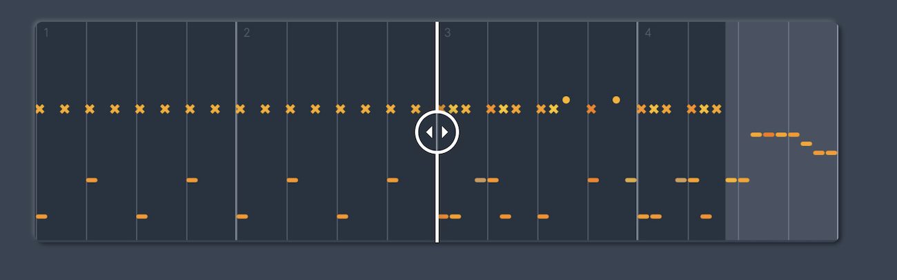 DAACI Natural Drums AI co-pilot plugin marketing image — an assistive AI drum-generation plugin that creates drum grooves in real time