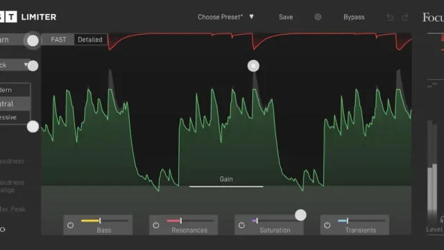 Mastering your music can be tricky, but Fast Limiter is here to make the process simple. This AI audio tool analyzes your song and automatically adjusts settings like bass, transients, and saturation so you get a professional sound with just a few clicks.