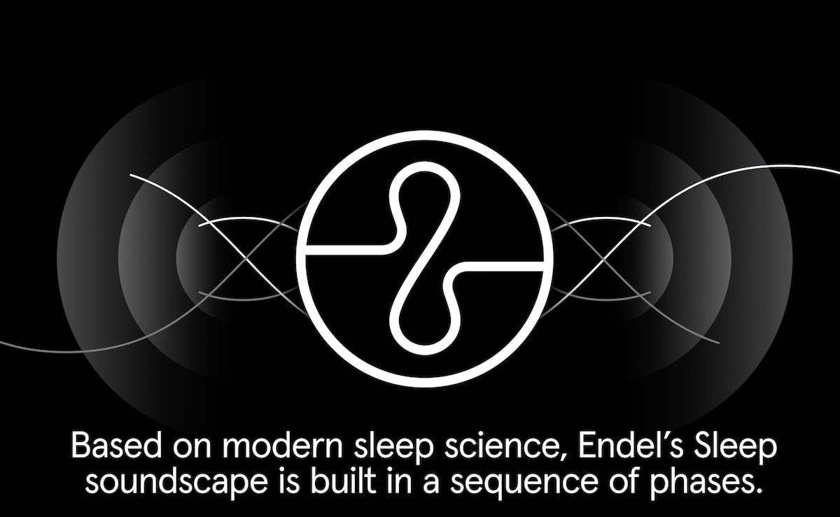 Endel's personalized sleep music mapped to different sleep stages