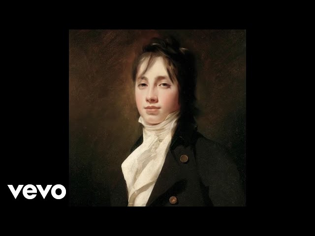 Artwork from "Phoenix Alpha Zulu" AI music video features a historical portrait.