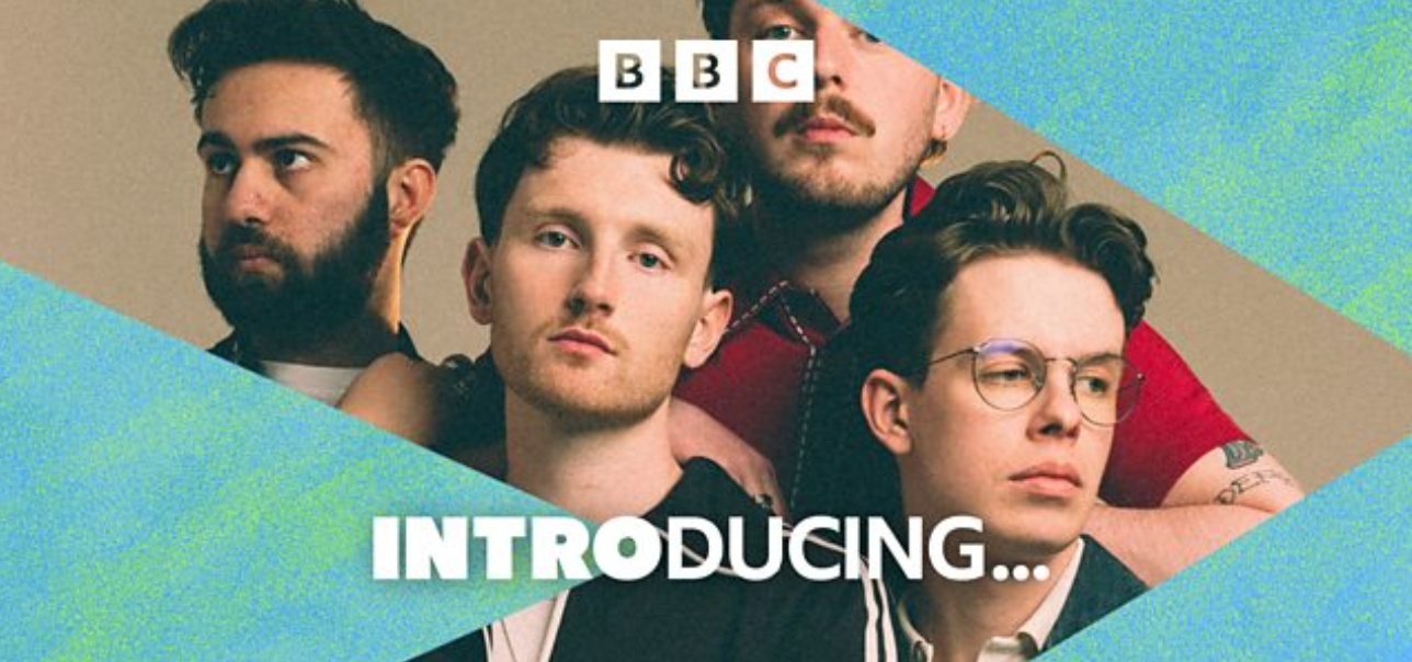 The band "The Clause" together under the BBC Introducing banner for a 2025 promotion.