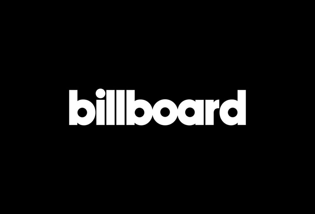 Billboard logo: white lowercase wordmark on a black background.